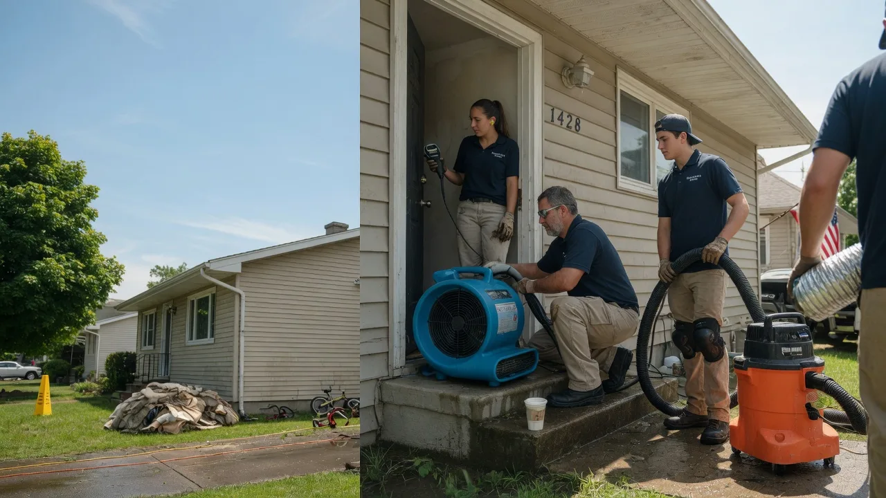 Water Damage Restoration in Ezel, KY near me